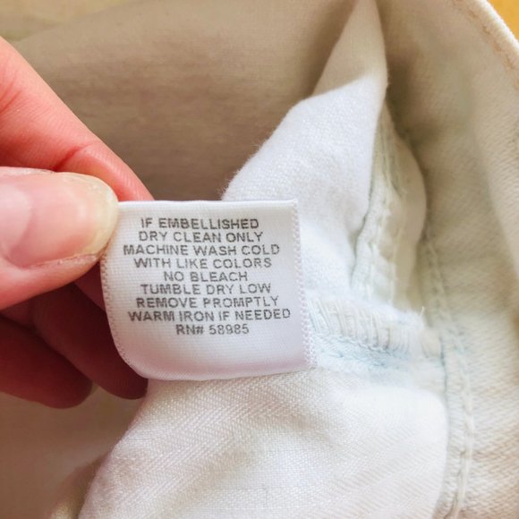 Carmar White Distressed Jeans - Picture 15 of 15